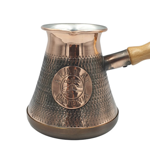 Dżezwa miedziana 320 ml – indukcja, ormiańska Ararateu.com Sklep Ormiański
