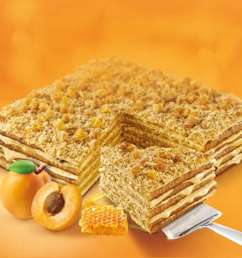 Tort miodowy morelowy "Marlenka" 800g Ararateu.com Sklep Ormiański