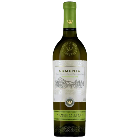 Wino Armenia białe półwytrawne 0,75L Ararateu.com Sklep Ormiański