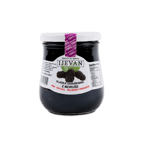 Konfitura z czarnej morwy 600g "Ijevan" Ararateu.com Sklep Ormiański