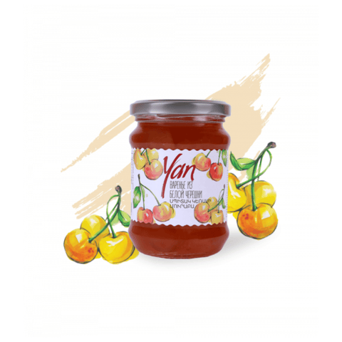 Konfitura z Białej Czereśni YAN – Słodki Rarytas Ararateu.com Sklep Ormiański
