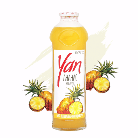 Sok Ananasowy 100% YAN – Bez Dodatku Cukru (930ml) Ararateu.com Sklep Ormiański
