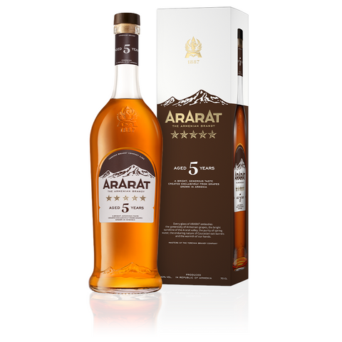 Ararat brandy 5 lat 40% 0,7L Ararateu.com Sklep Ormiański