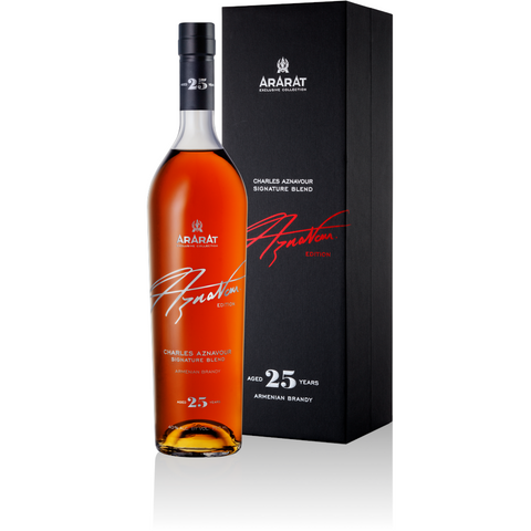 Ararat brandy 25 lat Charles Aznavour 40% 0,7L Ararateu.com Sklep Ormiański