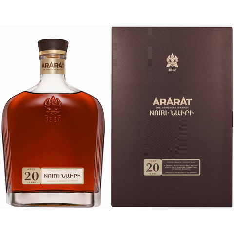 Ararat brandy 20 lat Nairi 40% 0,7L Ararateu.com Sklep Ormiański