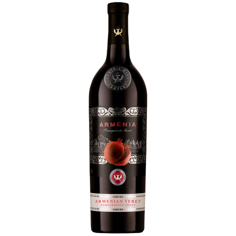 Wino Armenia Granat czerwone słodkie 0,75L Ararateu.com Sklep Ormiański
