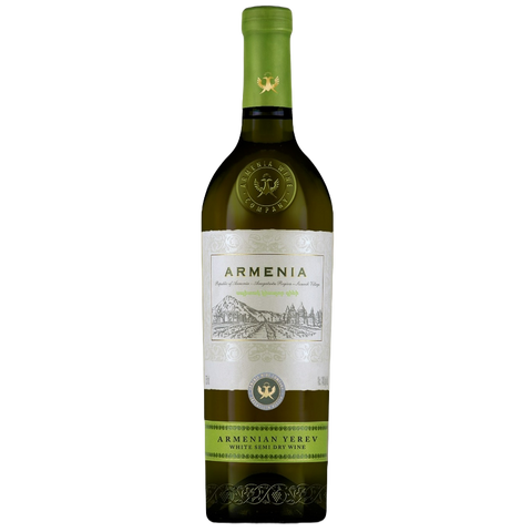 Wino Armenia białe półwytrawne 0,75L Ararateu.com Sklep Ormiański